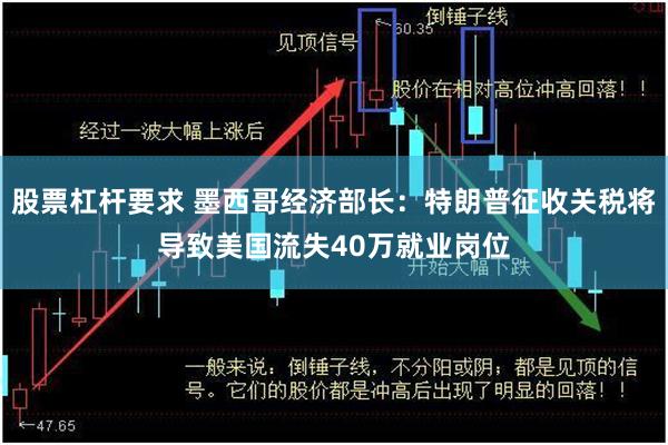 股票杠杆要求 墨西哥经济部长：特朗普征收关税将导致美国流失40万就业岗位
