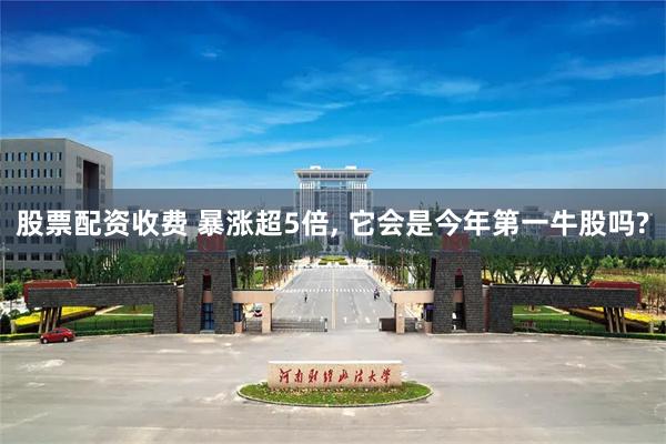 股票配资收费 暴涨超5倍, 它会是今年第一牛股吗?