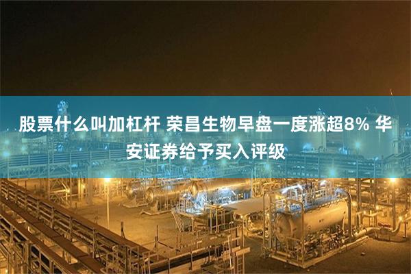 股票什么叫加杠杆 荣昌生物早盘一度涨超8% 华安证券给予买入评级
