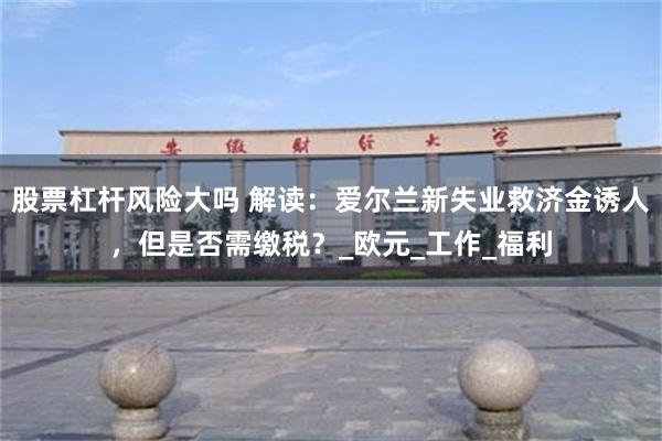 股票杠杆风险大吗 解读：爱尔兰新失业救济金诱人，但是否需缴税？_欧元_工作_福利