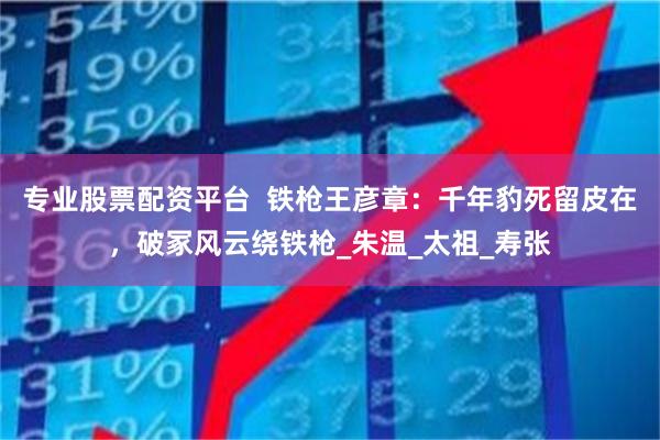 专业股票配资平台  铁枪王彦章：千年豹死留皮在，破冢风云绕铁枪_朱温_太祖_寿张