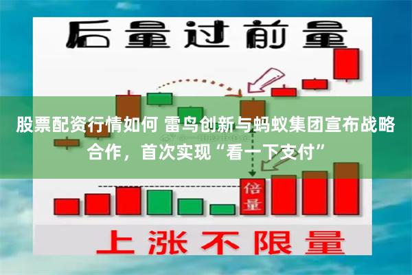 股票配资行情如何 雷鸟创新与蚂蚁集团宣布战略合作，首次实现“看一下支付”