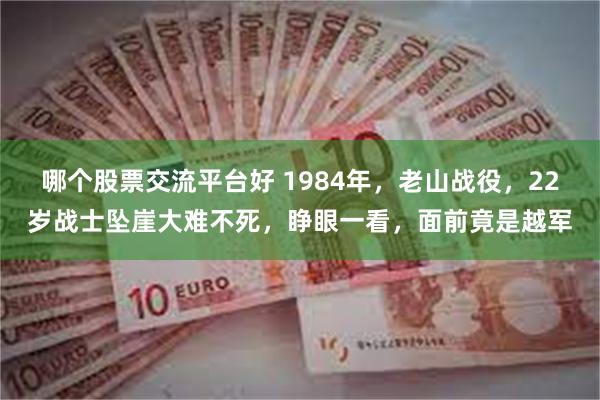 哪个股票交流平台好 1984年，老山战役，22岁战士坠崖大难不死，睁眼一看，面前竟是越军