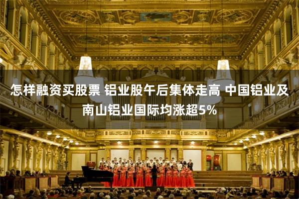 怎样融资买股票 铝业股午后集体走高 中国铝业及南山铝业国际均涨超5%