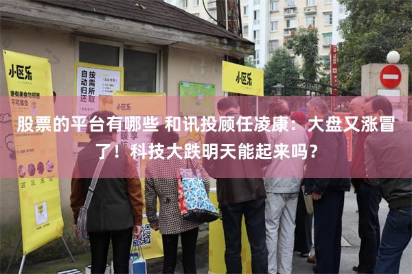 股票的平台有哪些 和讯投顾任凌康：大盘又涨冒了！科技大跌明天能起来吗？