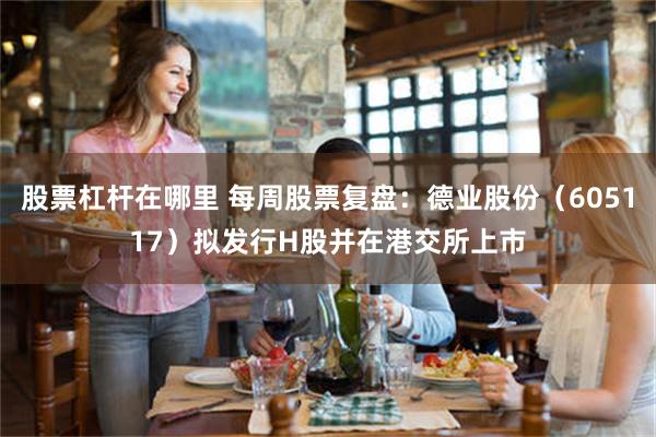 股票杠杆在哪里 每周股票复盘：德业股份（605117）拟发行H股并在港交所上市