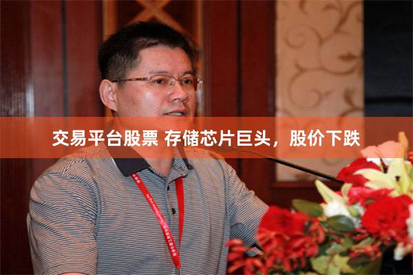 交易平台股票 存储芯片巨头，股价下跌