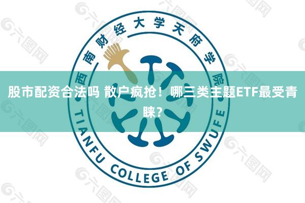 股市配资合法吗 散户疯抢！哪三类主题ETF最受青睐？